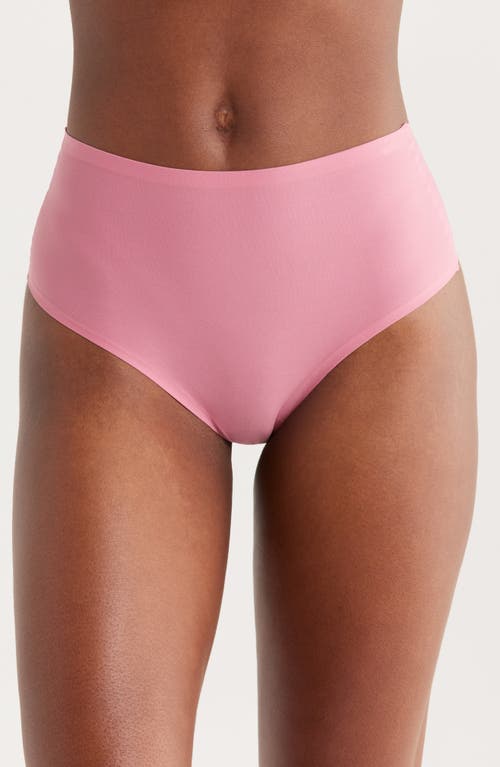 Chantelle Lingerie Soft Stretch Seamless Retro Thong In Pink