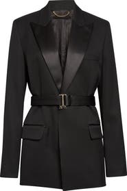 Victoria Beckham Tailored Belted Jacket