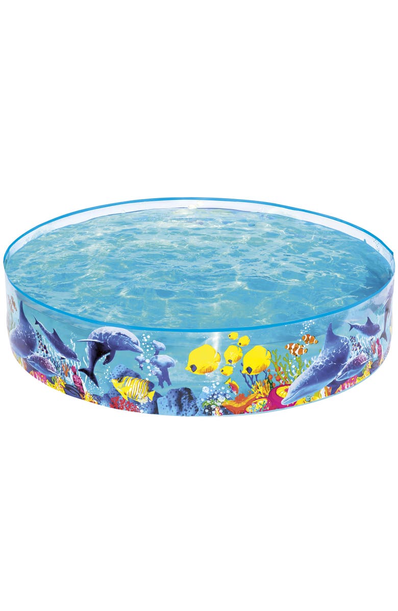 Bestway H2OGO! 6\' x 15" Odyssey Fill \'N Fun Plastic Kids Swimming Pool, Alternate, color, 