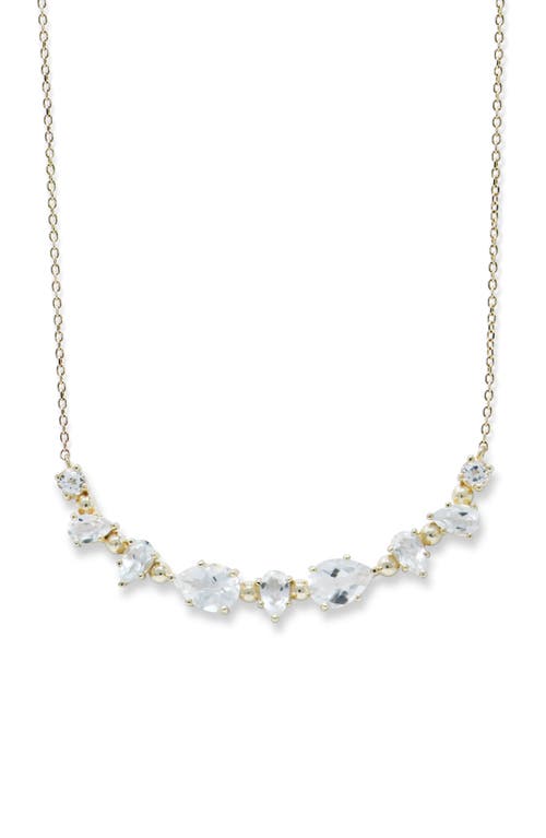 Anzie Mlia Curved Bar Necklace