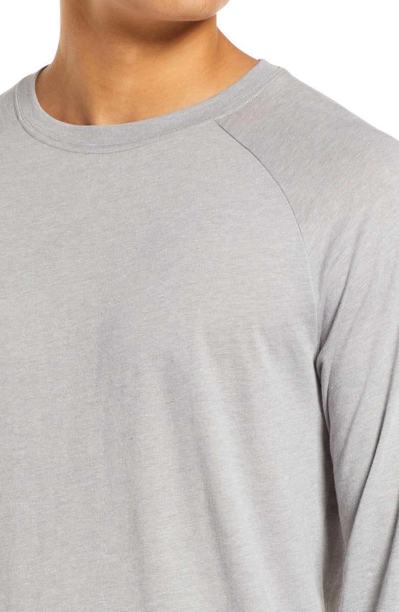 Alo Triumph Raglan Long Sleeve T-Shirt, Alternate, color, 