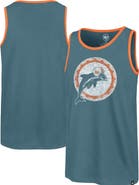 '47 Men's '47  Aqua Miami Dolphins Premier Franklin Tank Top