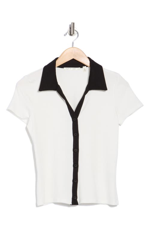 Cyrus Short Sleeve Button-up Shirt In Multi