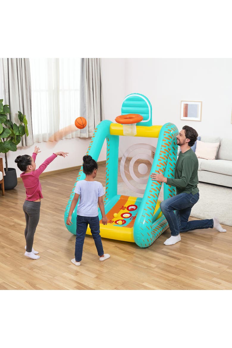 Inflatable Yard Game, Perfect Aim, Alternate, color, Multicolored