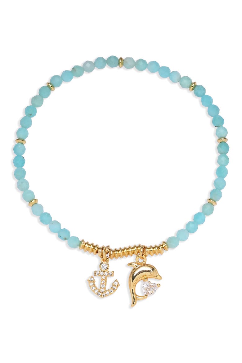 Aurelie 3-Piece Bracelet Set, Alternate, color, GOLD