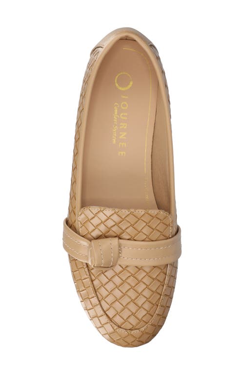 Journee Collection Marci Knotted Strap Loafer In Brown