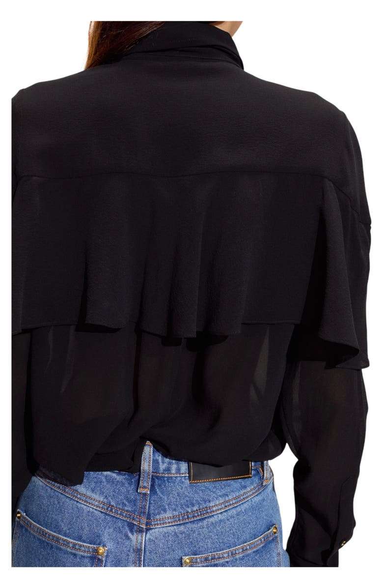 Cynthia Rowley Camille Ruffle Blouse, Alternate, color, 