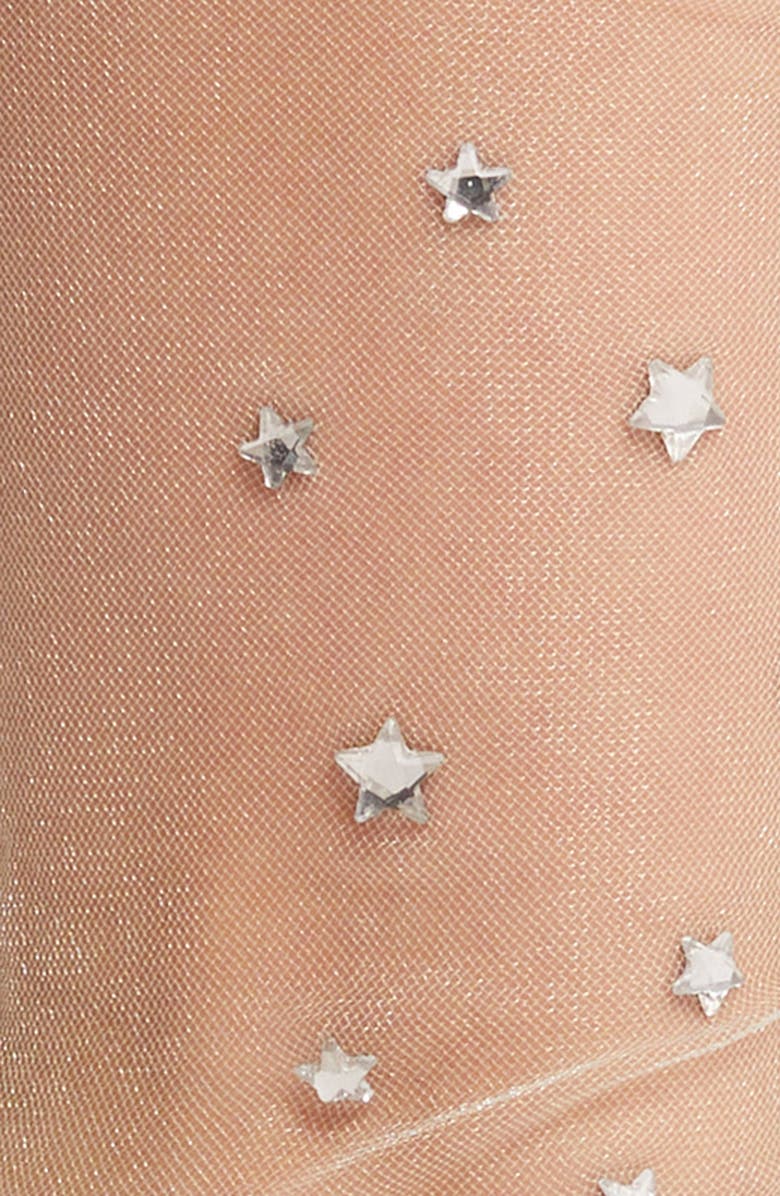 HIGH HEEL JUNGLE Wish Upon a Star Tulle Crew Socks, Alternate, color, 