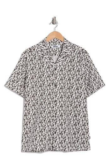 DKNY SPORTSWEAR DKNY SPORTSWEAR MALCOLM SHORT SLEEVE CAMP SHIRT 