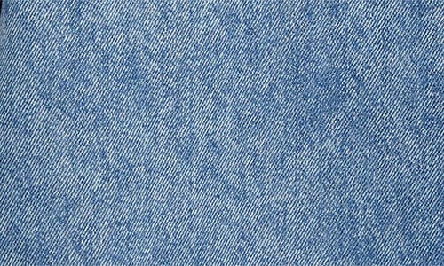 Ami Alexandre Mattiussi Ami Paris Ami De Coeur Embroidered Cotton Denim Button-down Shirt In Blue
