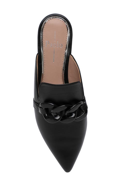 Linea Paolo Adora Pointed Toe Mule In Black