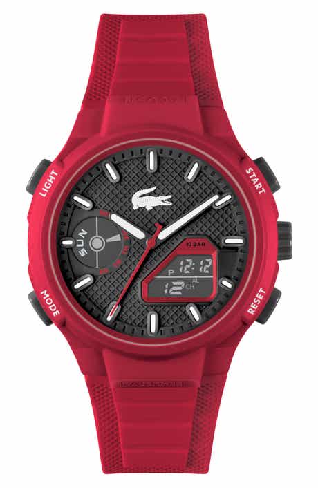 LC33 Silicone Strap Watch, 45mm