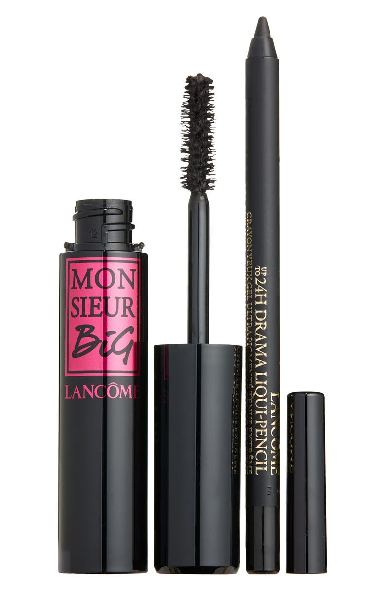 Lancôme Full Size Monsieur Big Mascara & Eyeliner Set USD $48 Value, Main, color,
