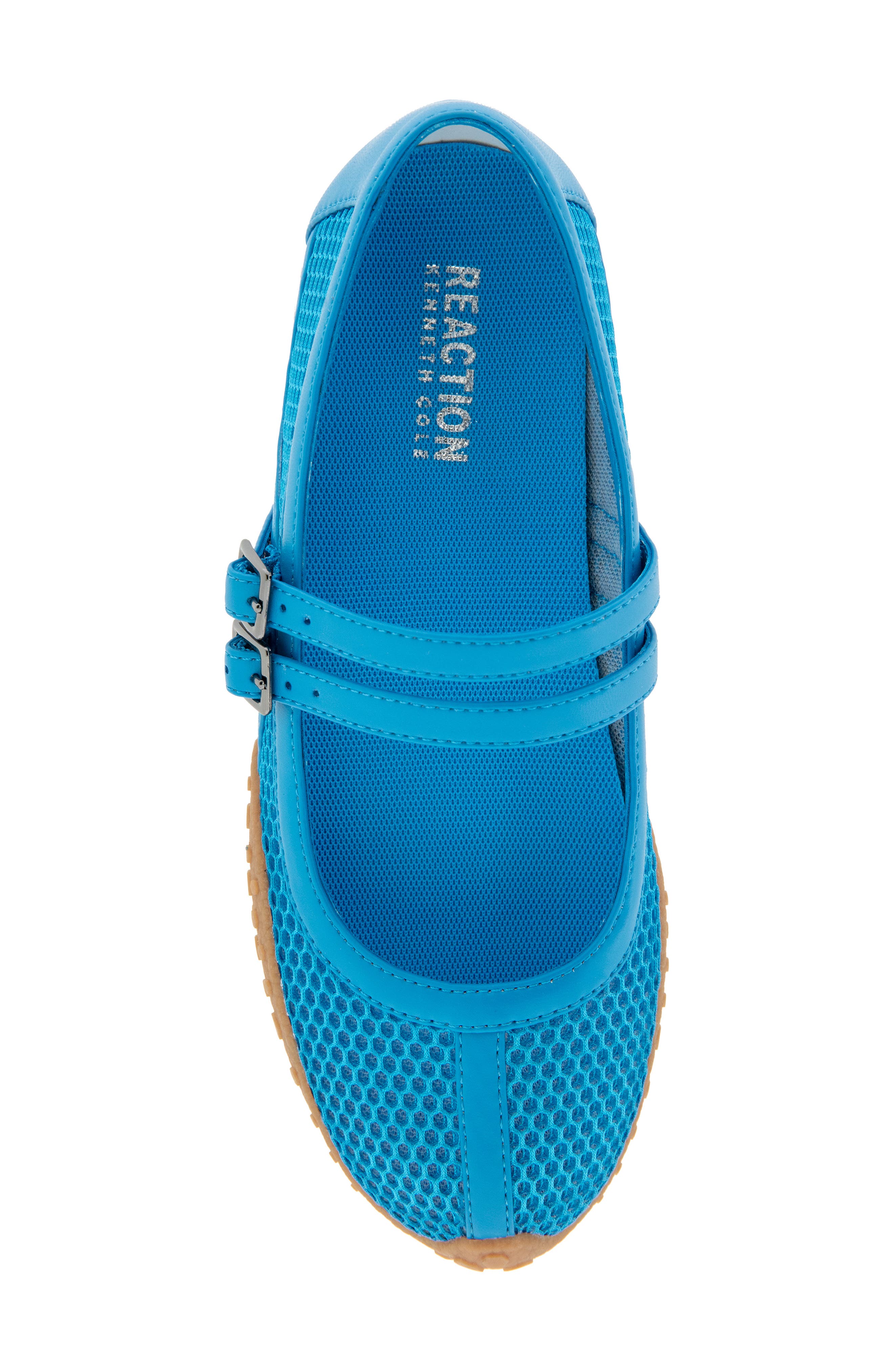 Violeta Mary Jane Flat, Alternate, color, BLUE MESH