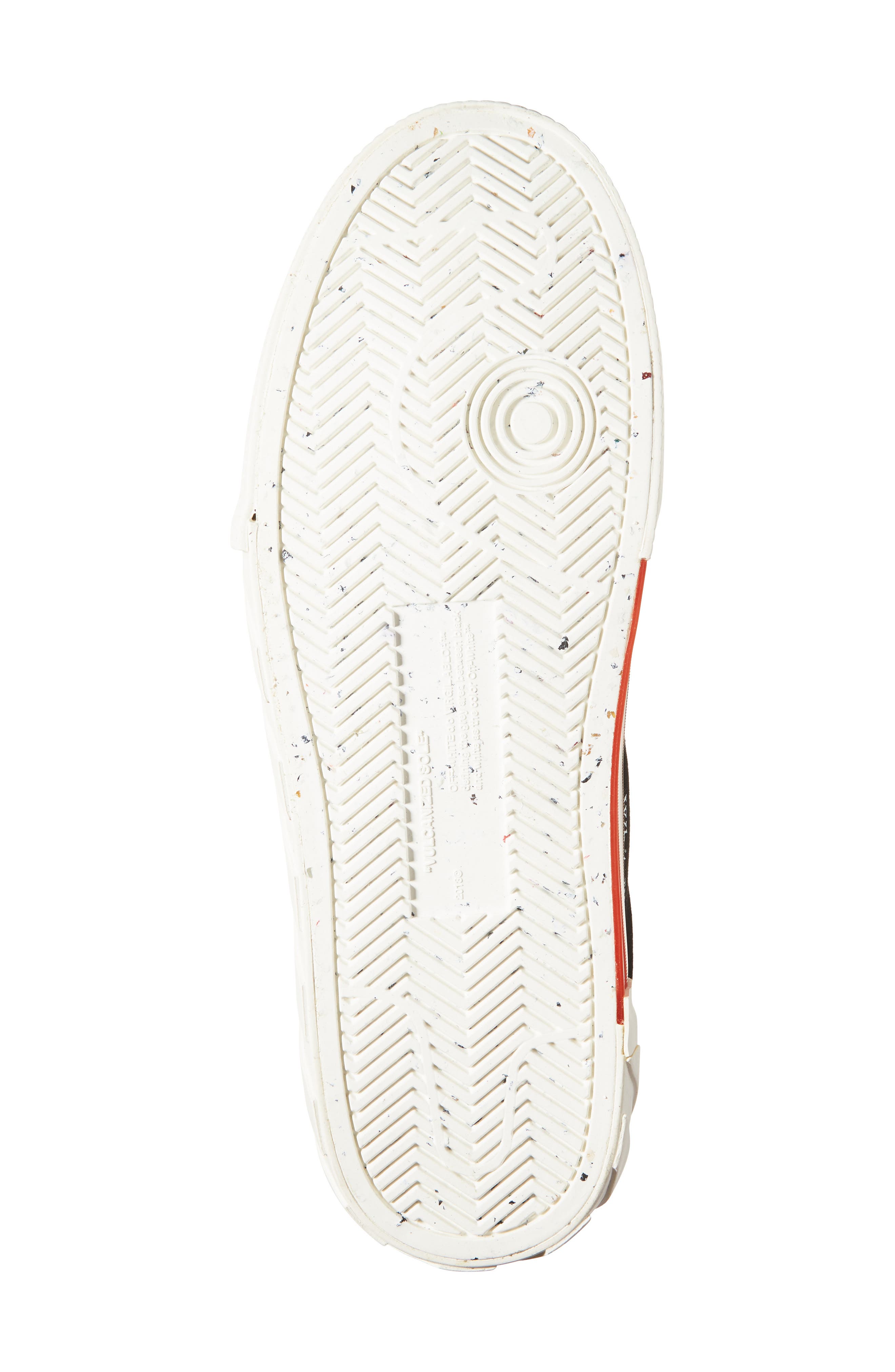 Off-White Low Vulcanized Canvas Sneaker, Alternate, color, 