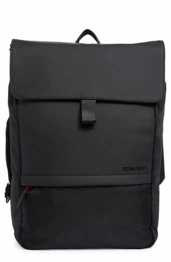 Rubberized Flap Laptop Backpack