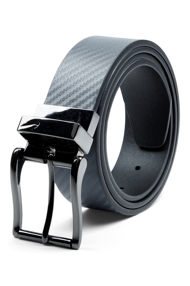 Reversible Belt, Alternate, color, GREY/ BLACK