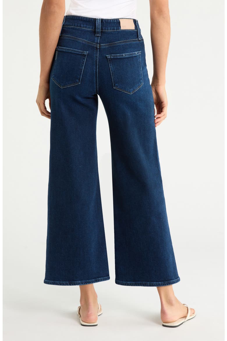 Anessa High Waist Wide Leg Jeans, Alternate, color, BASILICA