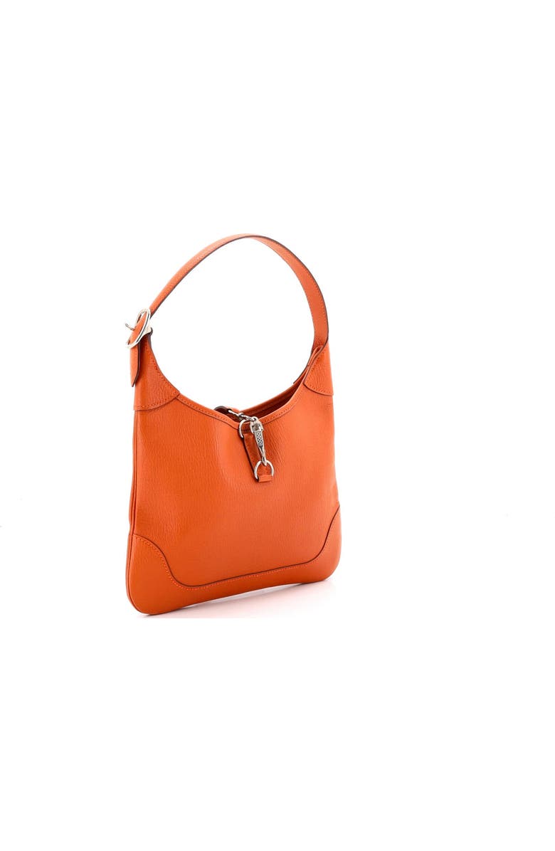 Pre-Owned Hermes Trim Bag Chevre de Coromandel 23, Alternate, color, Potiron