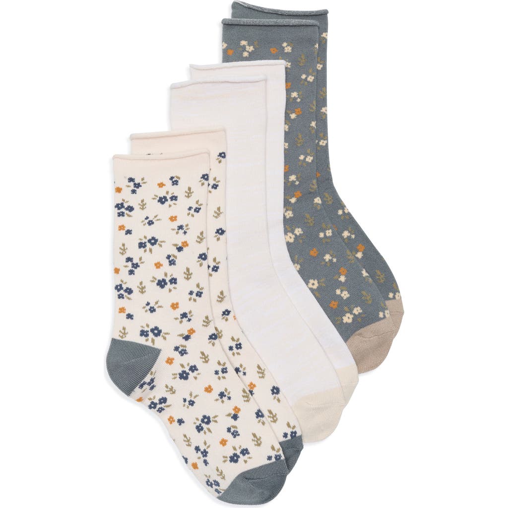 Lemon 3-pack Crew Socks