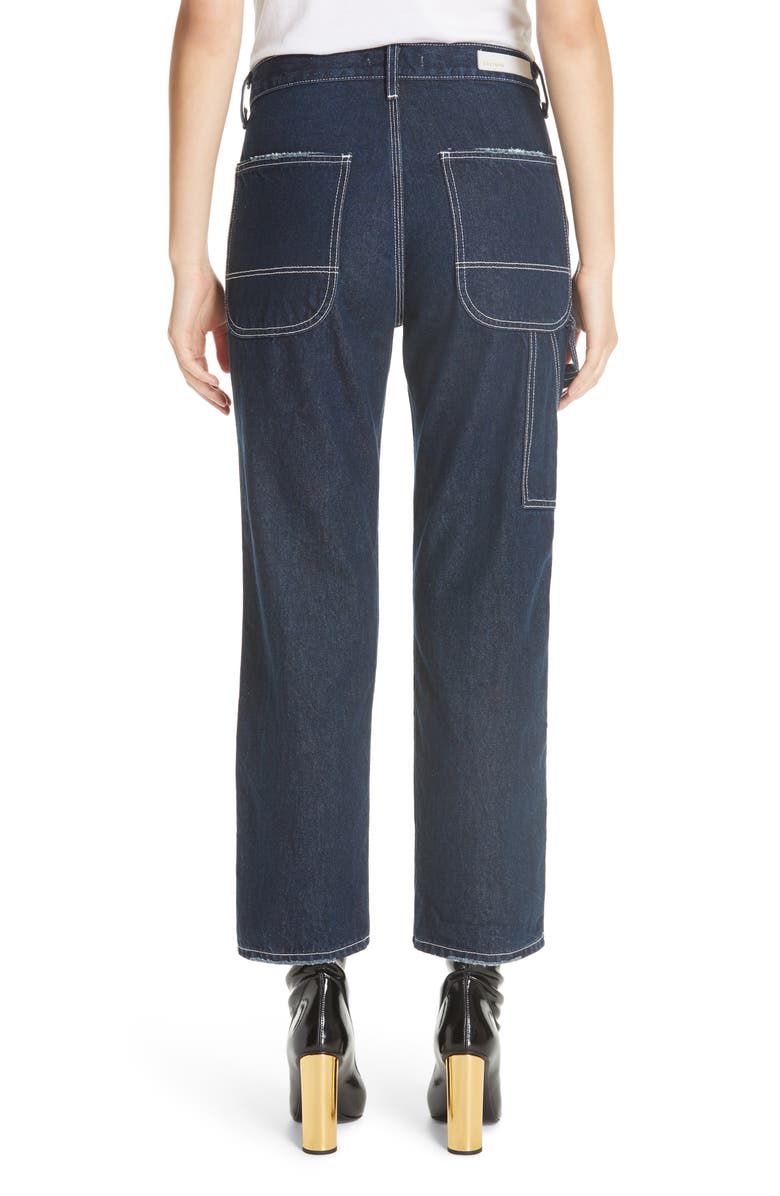 GRLFRND Janice Carpenter Straight Leg Jeans, Alternate, color,