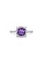 selected Silver Pave/ Amethyst