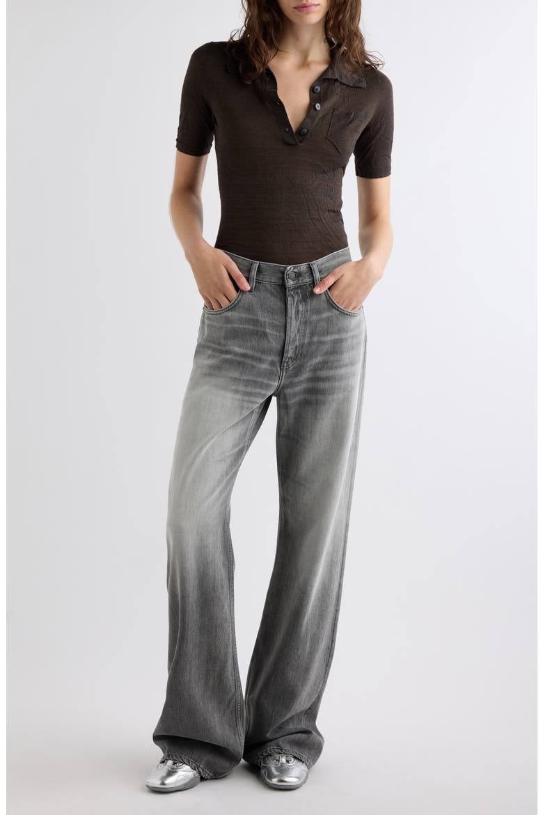 2021 Orlando Wide Leg Jeans, Alternate, color, ASH GREY
