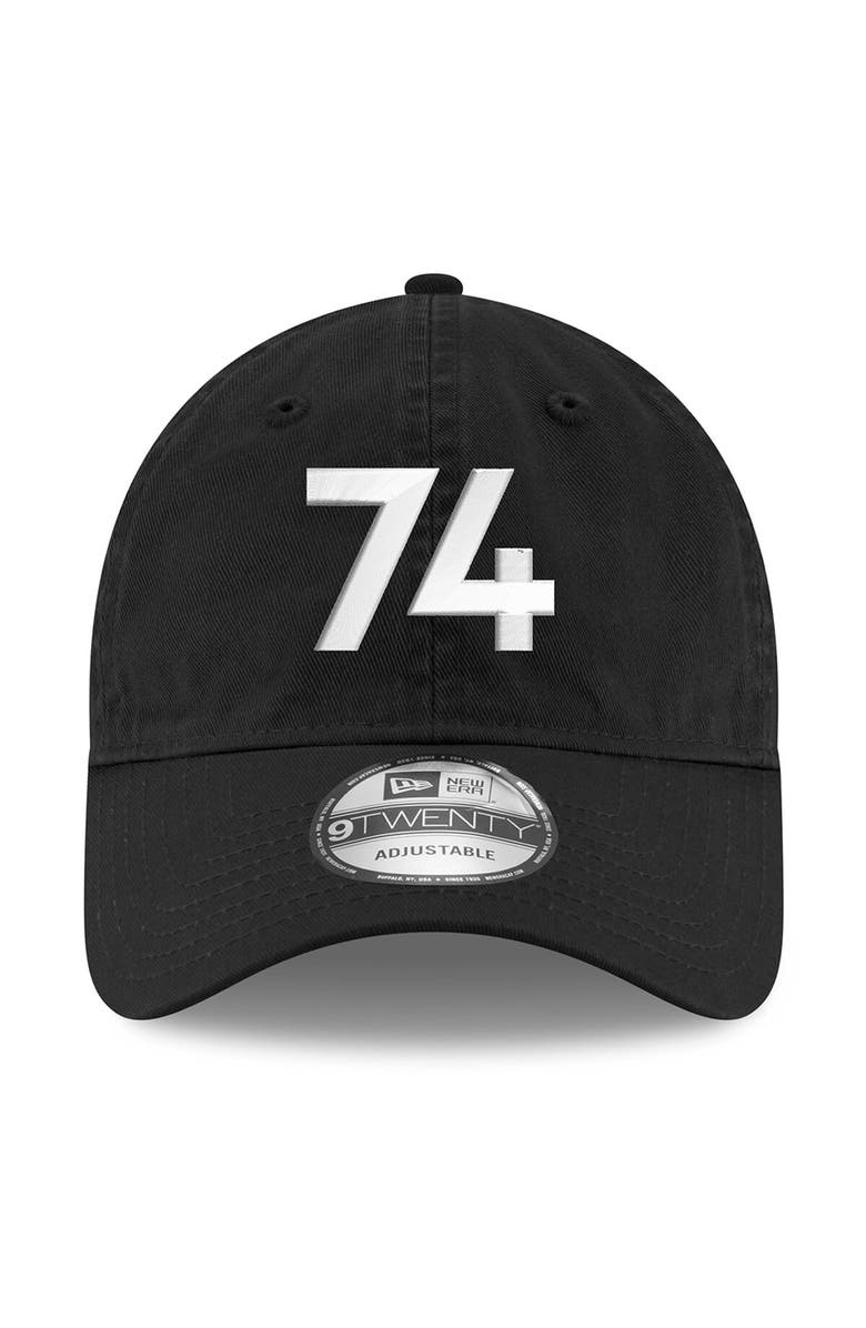 New Era Men's New Era Black Seattle Sounders FC 74 9TWENTY Adjustable Hat, Alternate, color,