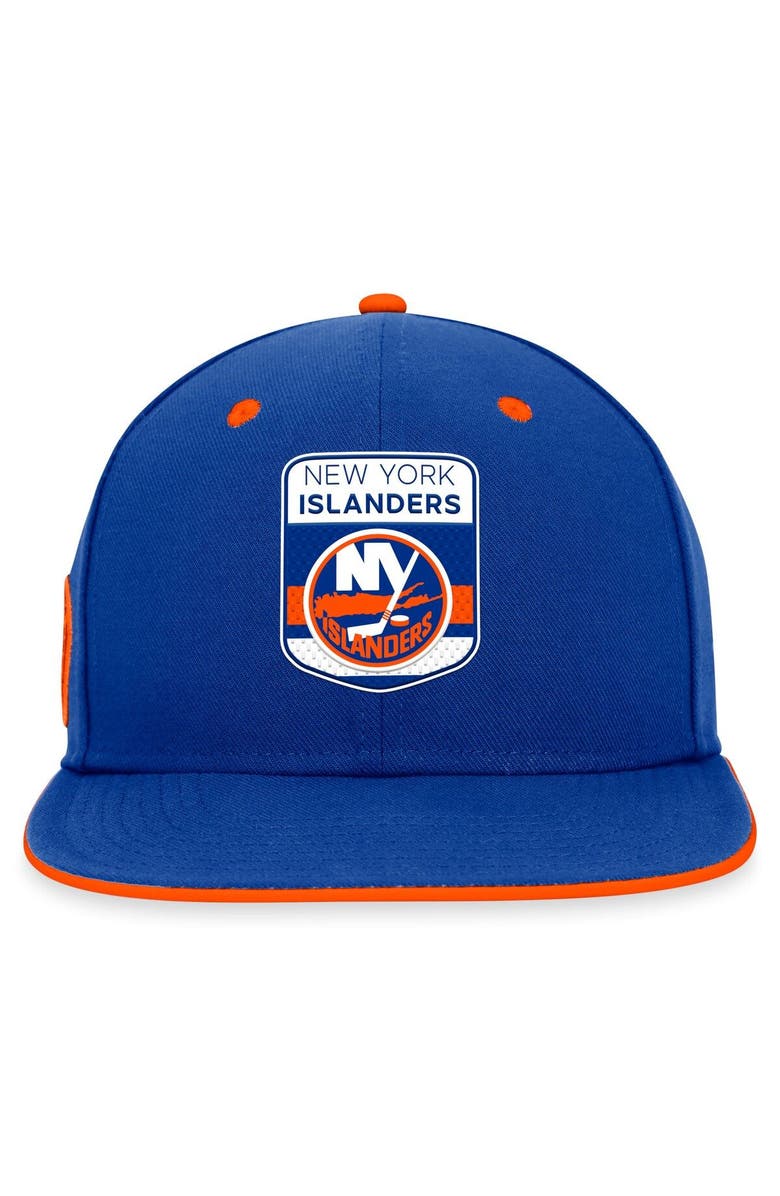 FANATICS Men's Fanatics Branded  Blue New York Islanders 2023 NHL Draft Snapback Hat, Alternate, color, 