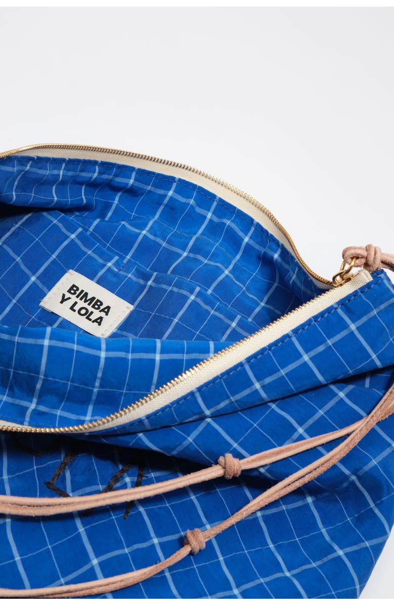 Bimba y Lola Zip Clutch, Alternate, color, Electric Blue