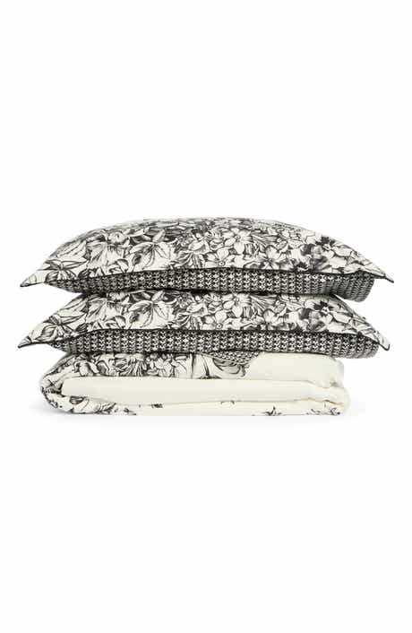 Ted Baker Elegance Floral Reversible Duvet Cover & Sham Set