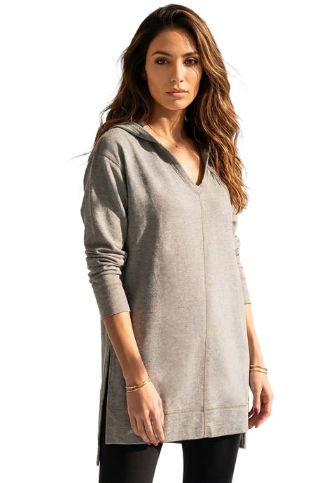 French Terry Tunic Hoodie (Plus)