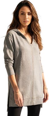 Roaman's French Terry Tunic Hoodie