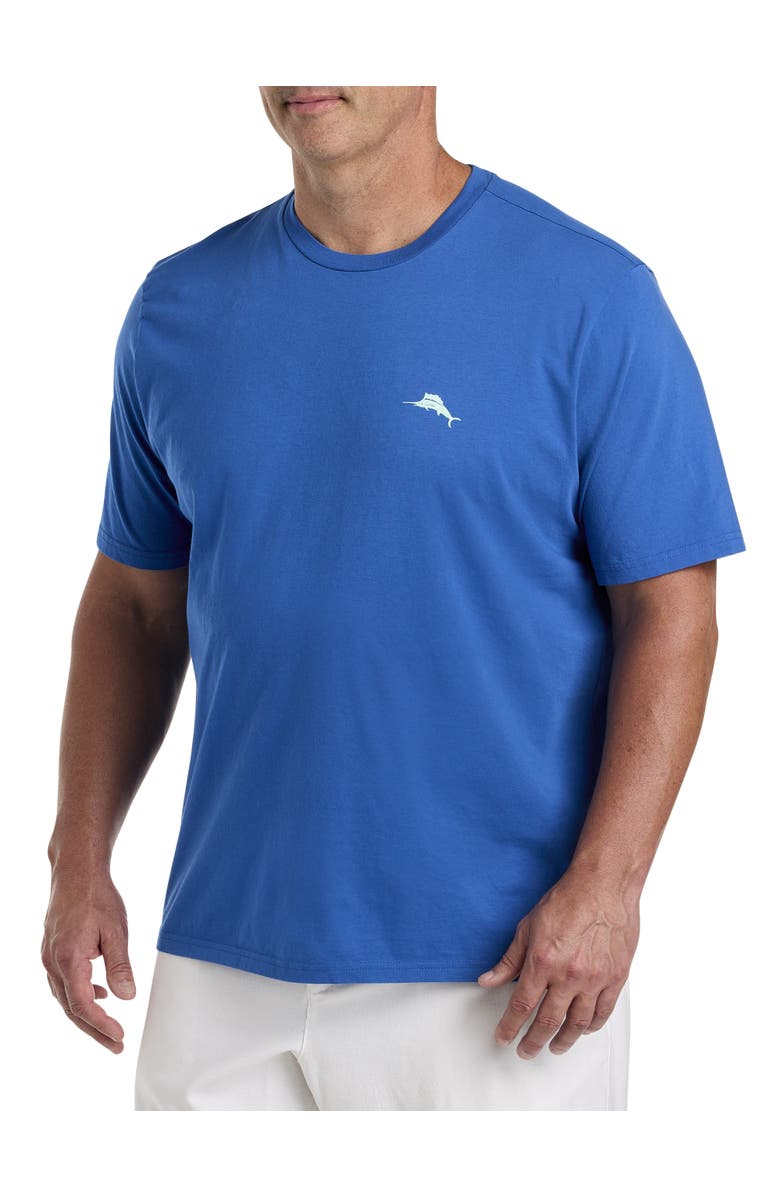 Tommy Bahama Big & Tall Marlin Rising Graphic Tee, Main, color, 