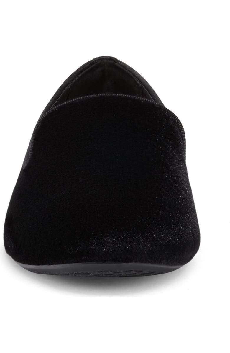 Birdies Starling Velvet Flat, Alternate, color,