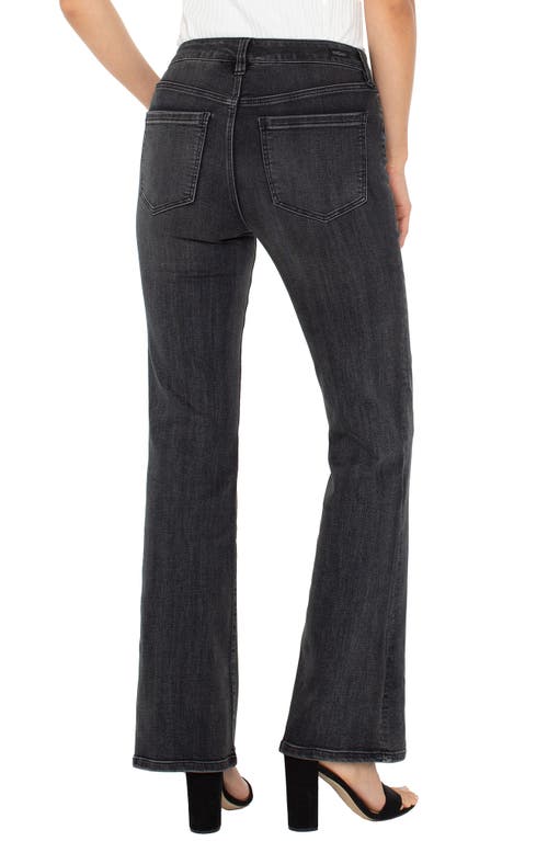 Liverpool Los Angeles Lucy Mid Rise Bootcut Jeans In North Loop In Black