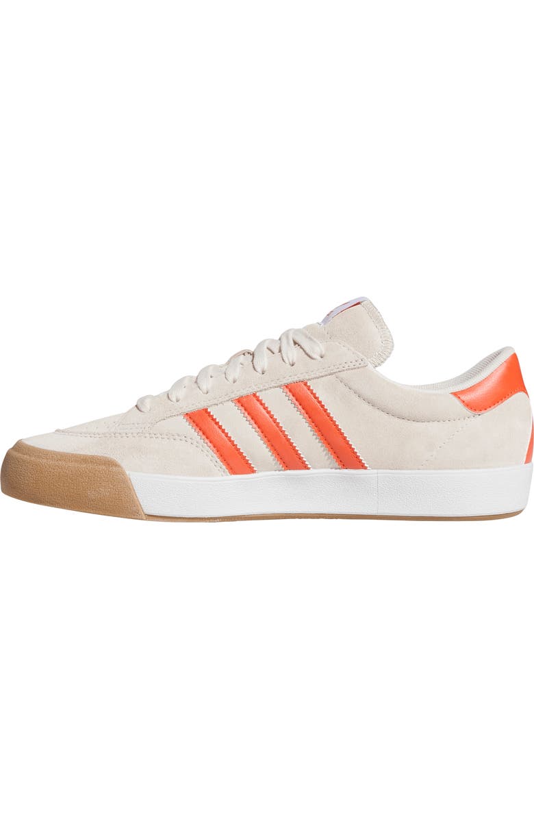 adidas Nora Sneaker, Alternate, color, Wonder White/ Orange