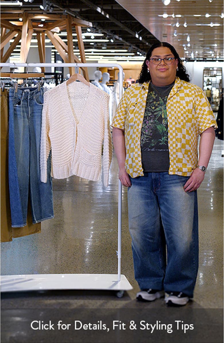 Camila Hand Knit Cotton Cardigan, sales video thumbnail