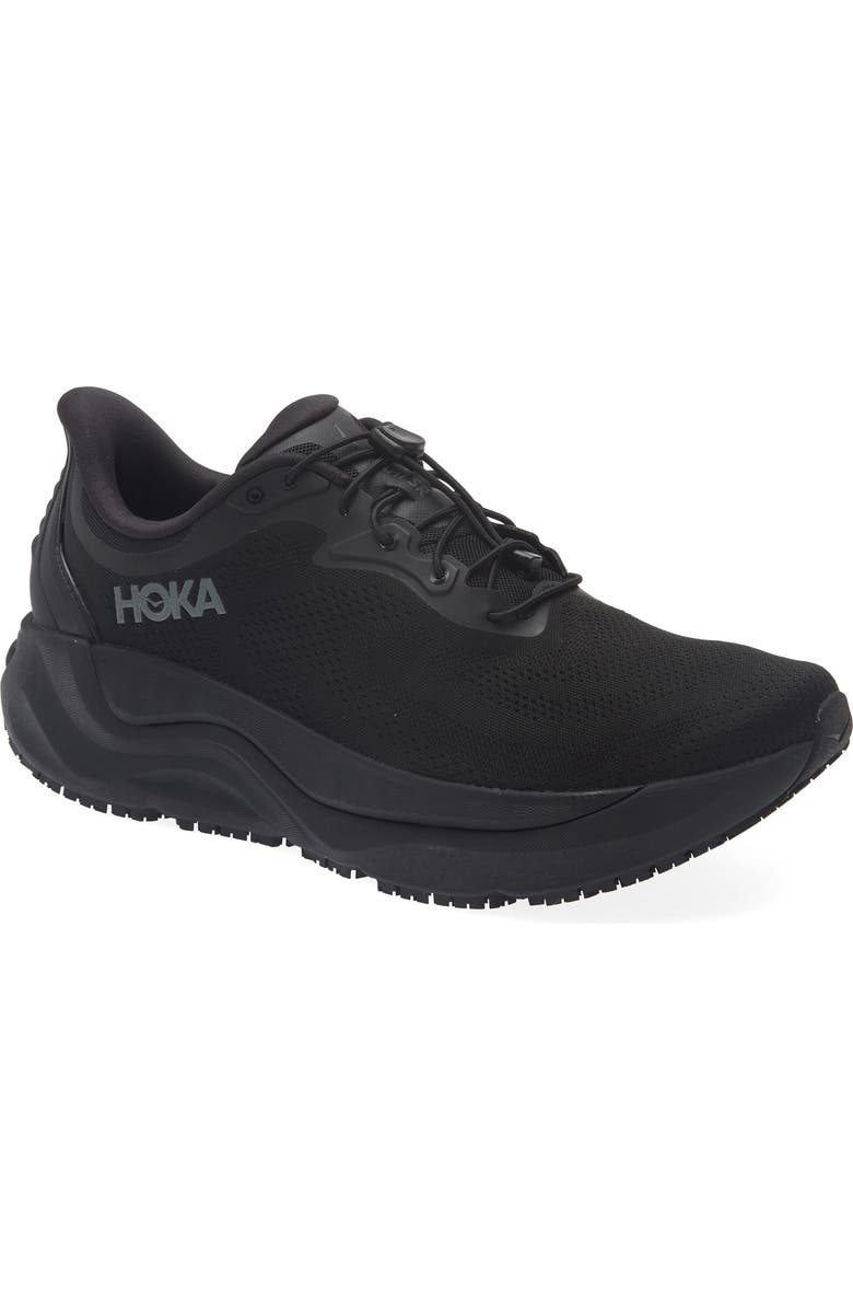 HOKA Arahi SR Sneaker, Main, color, Black / Black