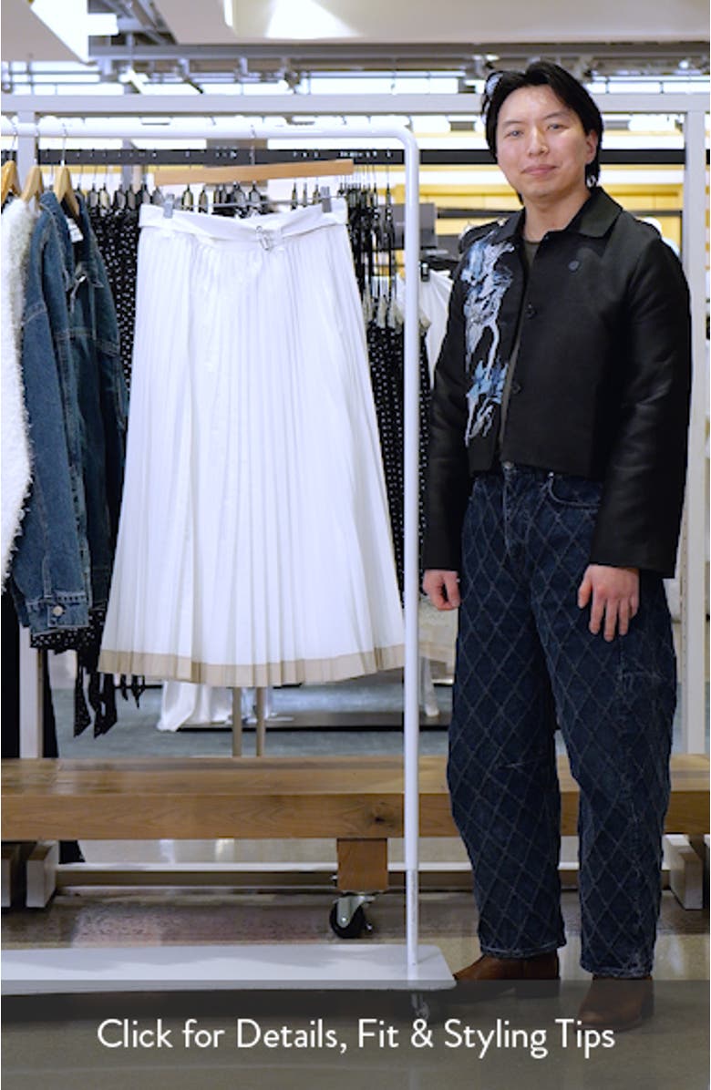 Allora Pleated Skirt, sales video thumbnail