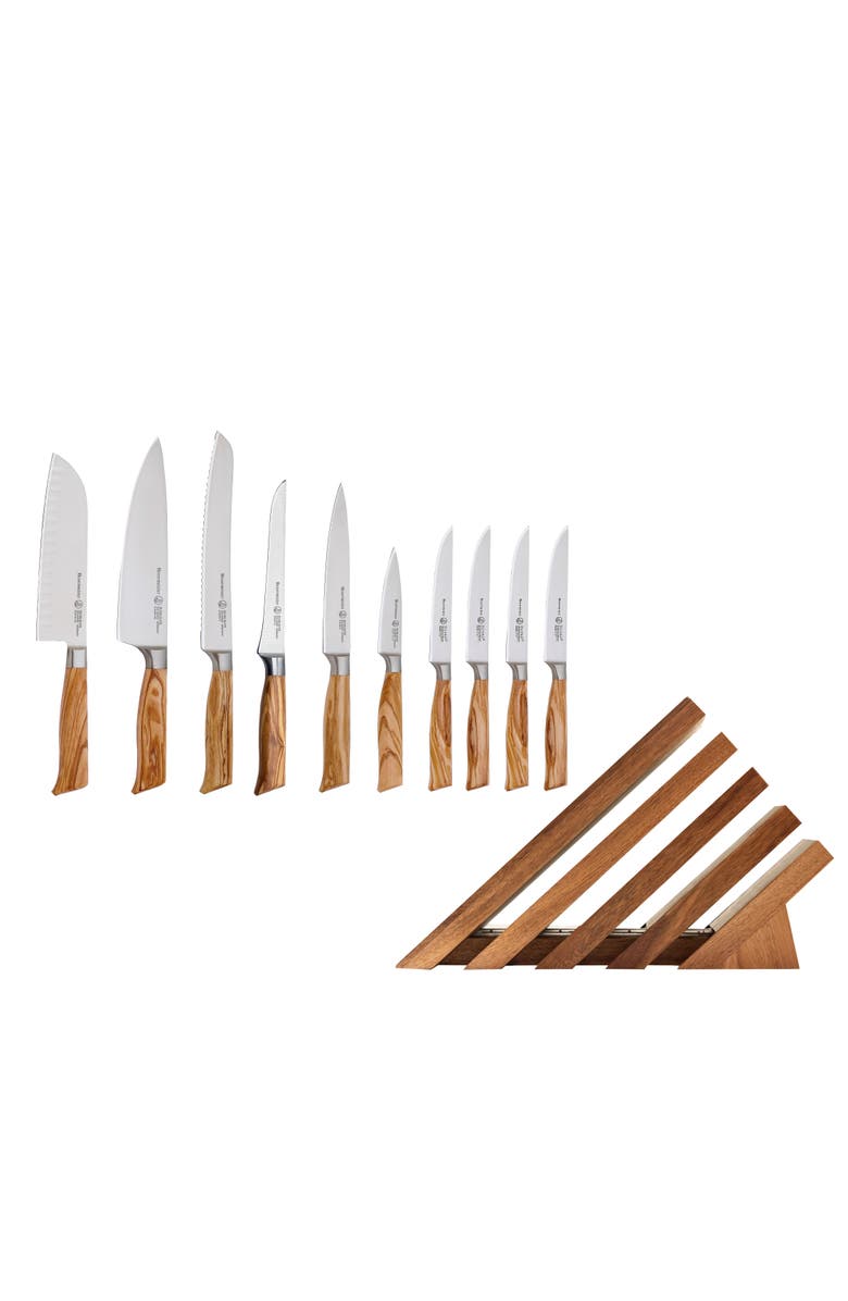 Messermeister Oliva Elite 11 Piece Next Level Block Set, Main, color, Oliva