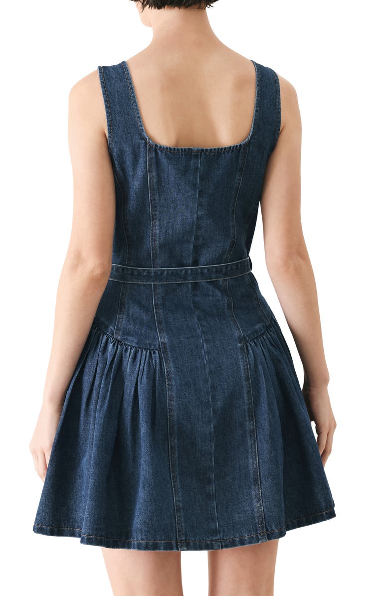 FREEMARKET Denim Minidress, Alternate, color, Indigo