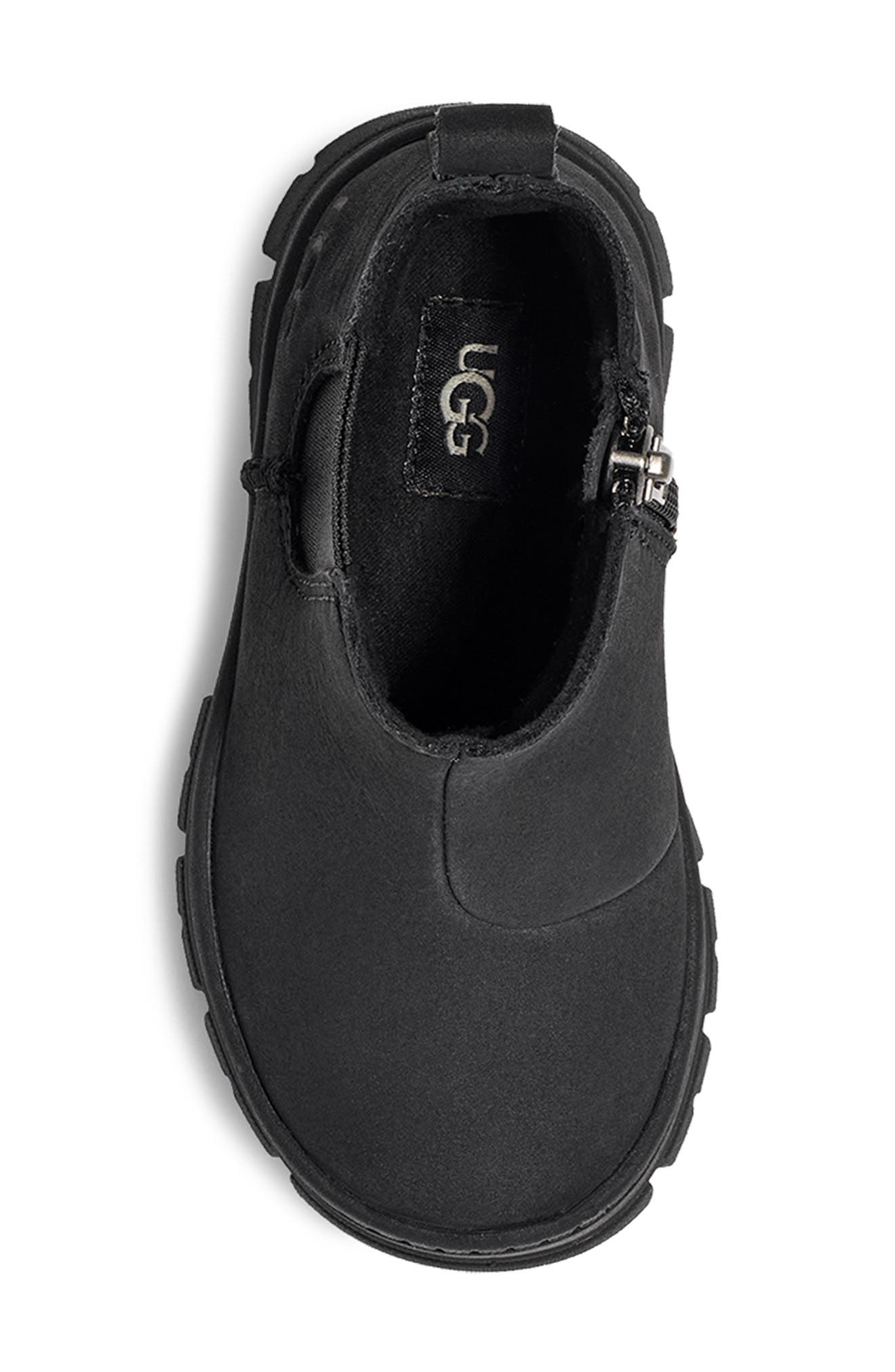 UGG<sup>®</sup> Kids' Ashton Waterproof Chelsea Boot, Alternate, color, Black