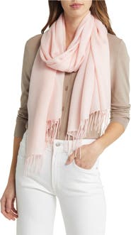 Nordstrom Tissue Weight Wool & Cashmere Scarf