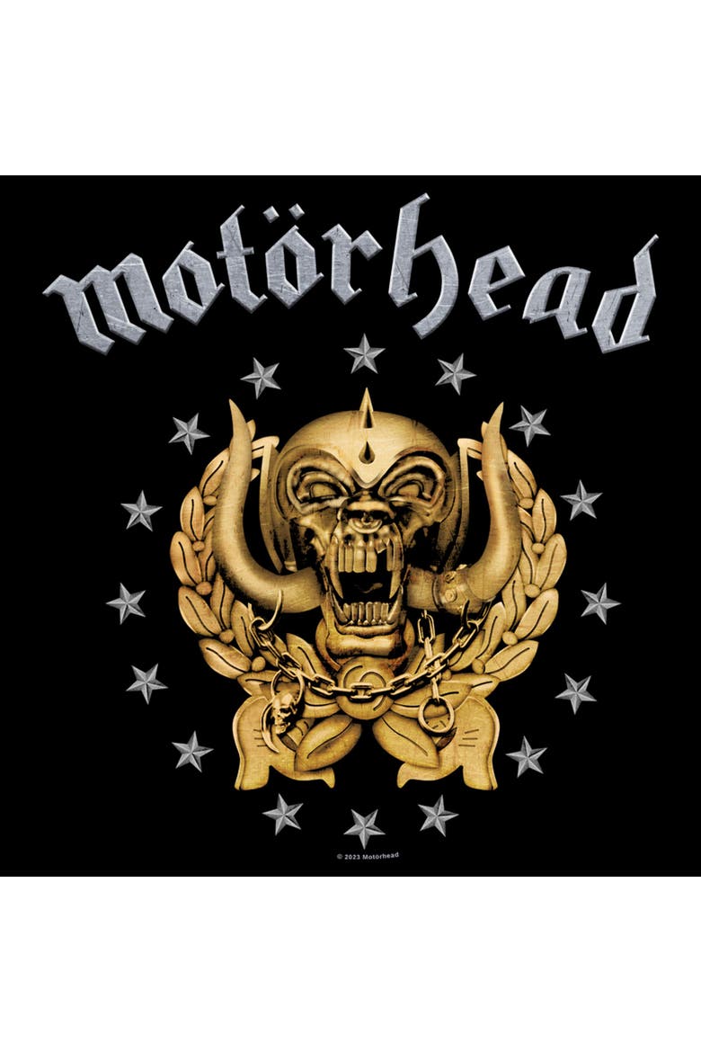 Men's Motorhead Golden Snaggletooth  Graphic T-Shirt, Alternate, color, Black