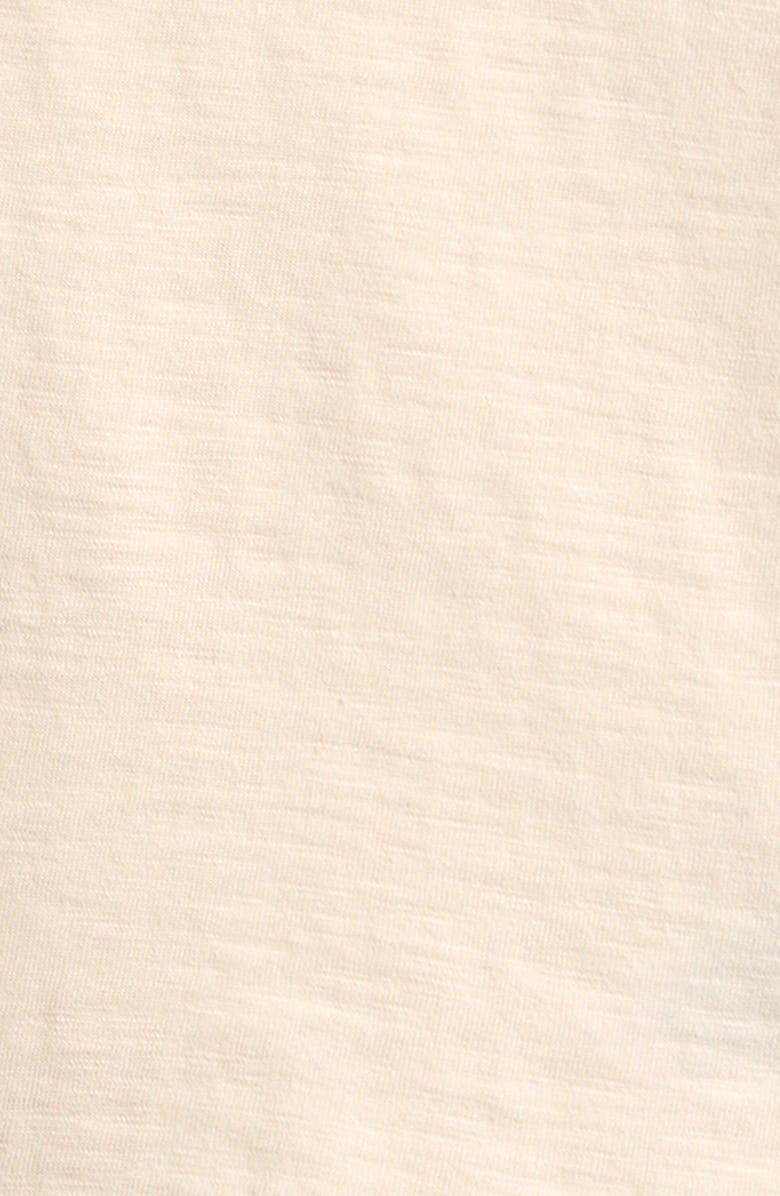 NEXT Kids' Eyelet Collar Cotton T-Shirt, Alternate, color, Cream