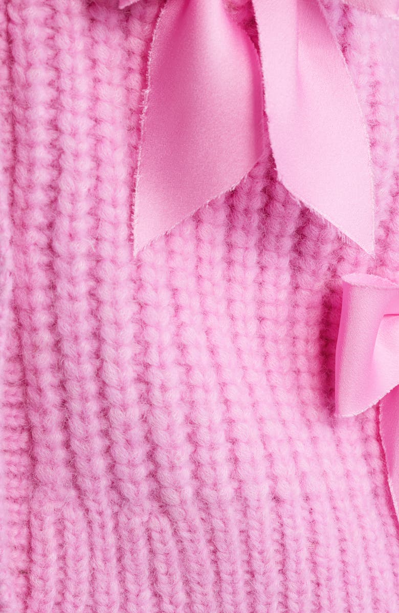 LoveShackFancy Ashtan Alpaca & Wool Blend Cardigan, Alternate, color, 