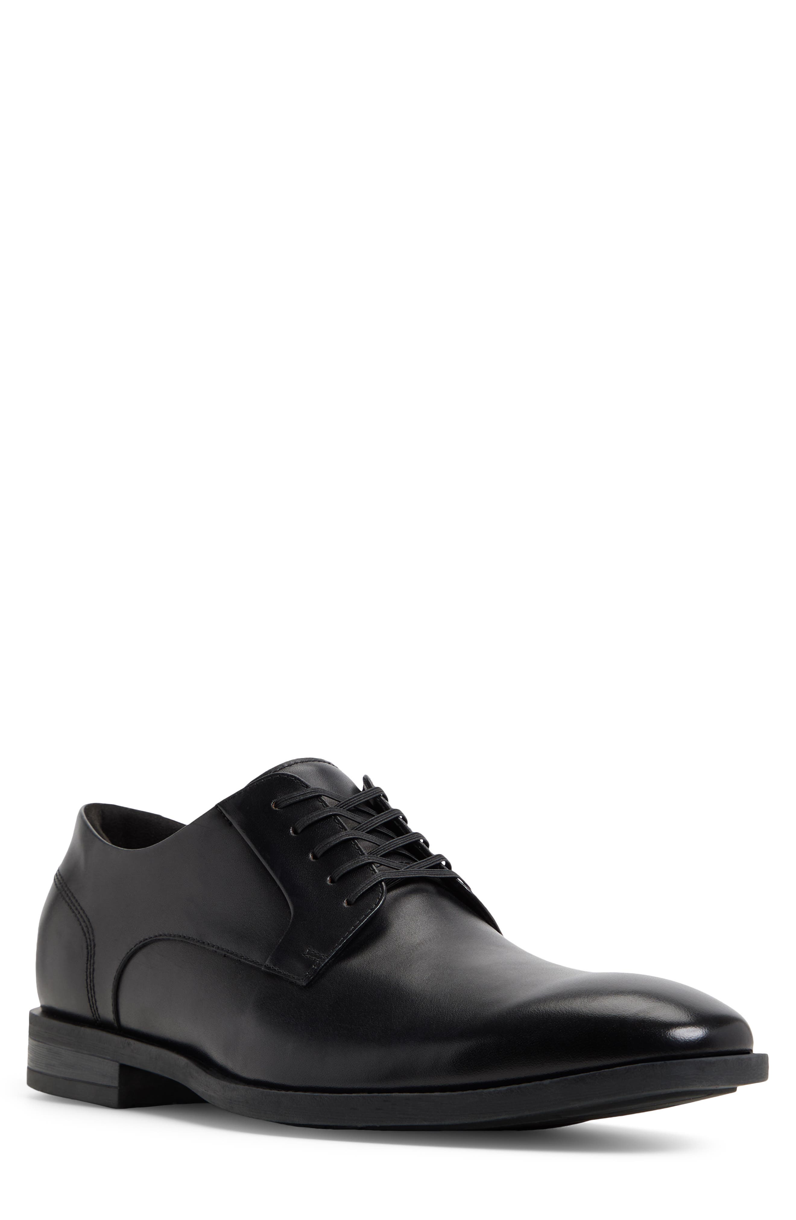 Teodoro Plain Toe Derby, Main, color, BLACK