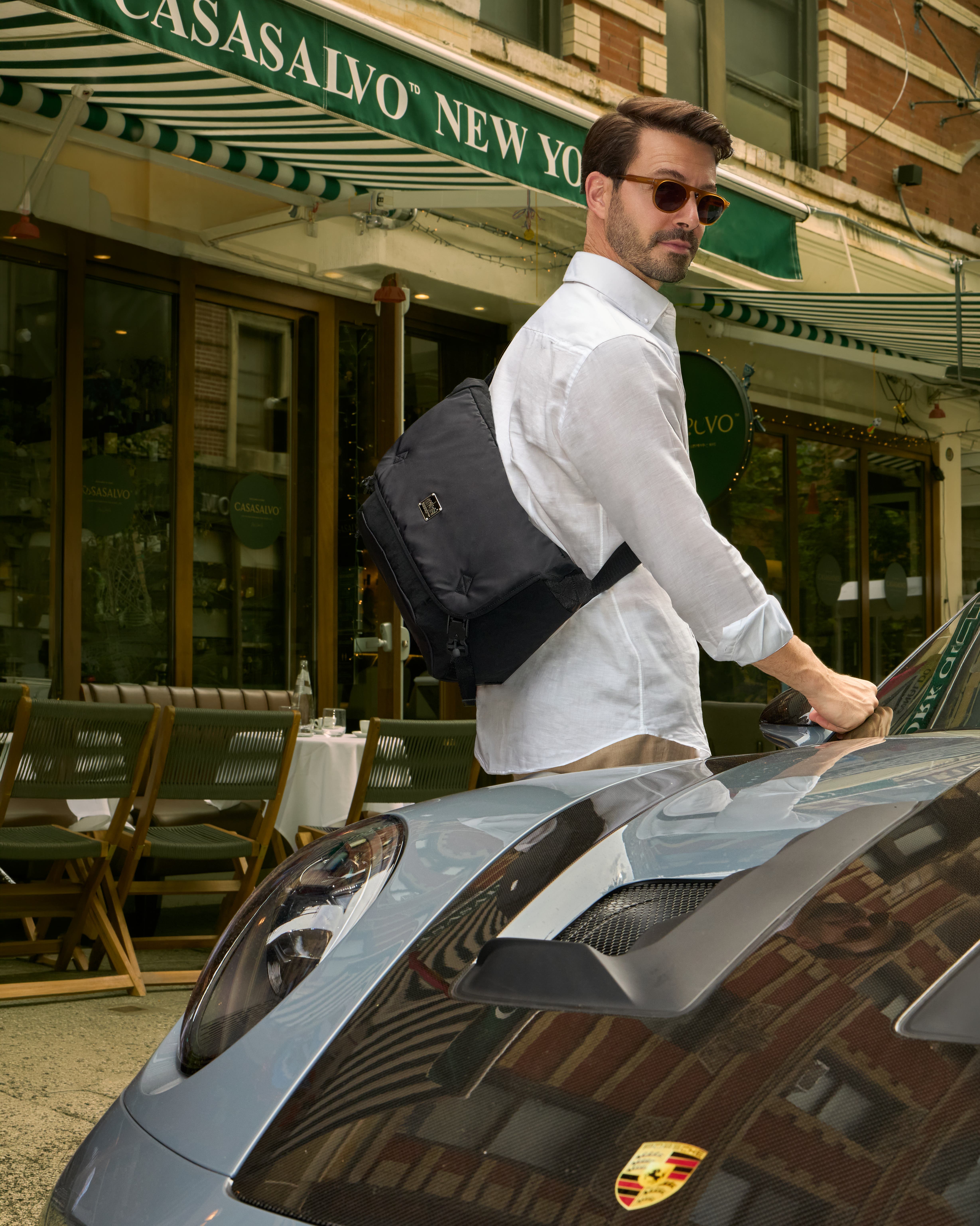 Redux Messenger Bag Ver. 2 in CORDURA®,Konbu®, Ballistic Nylon, Alternate, color, Black