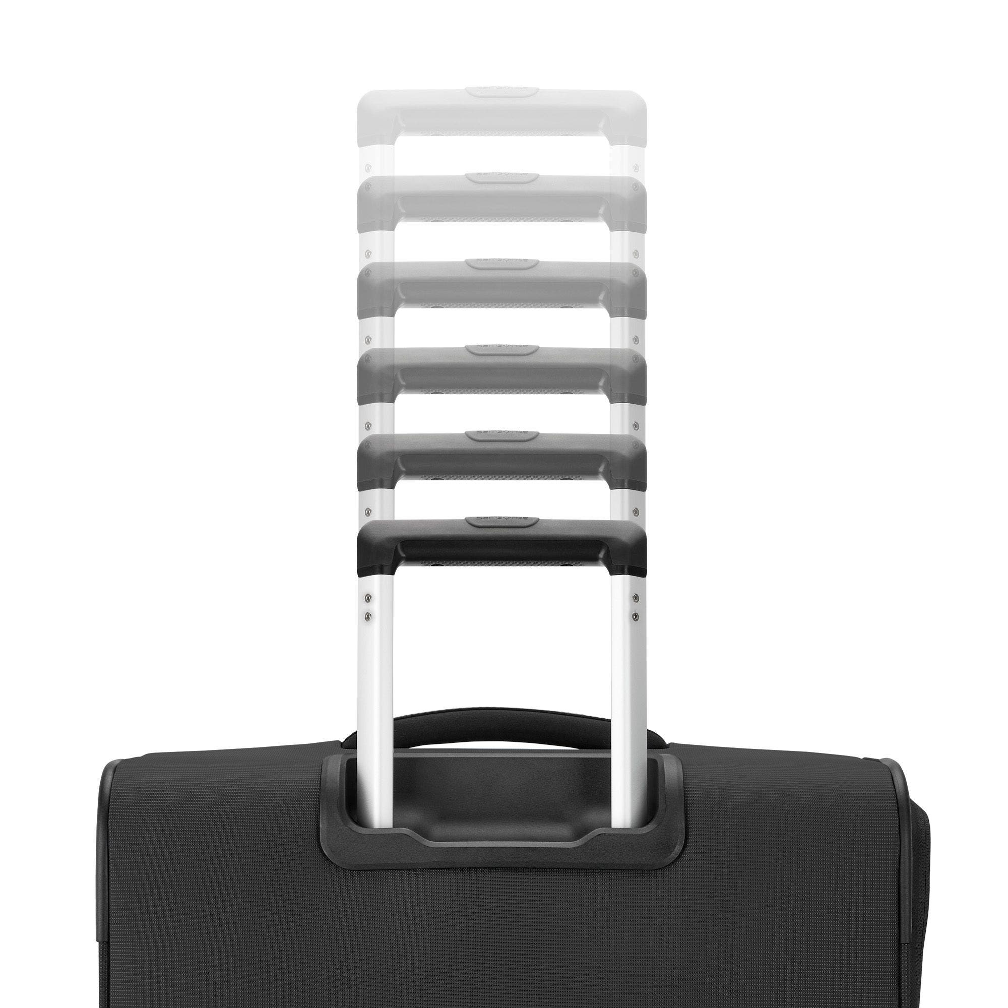 Samsonite Element 3 Piece Soft-Sided Luggage,, Alternate, color, Black